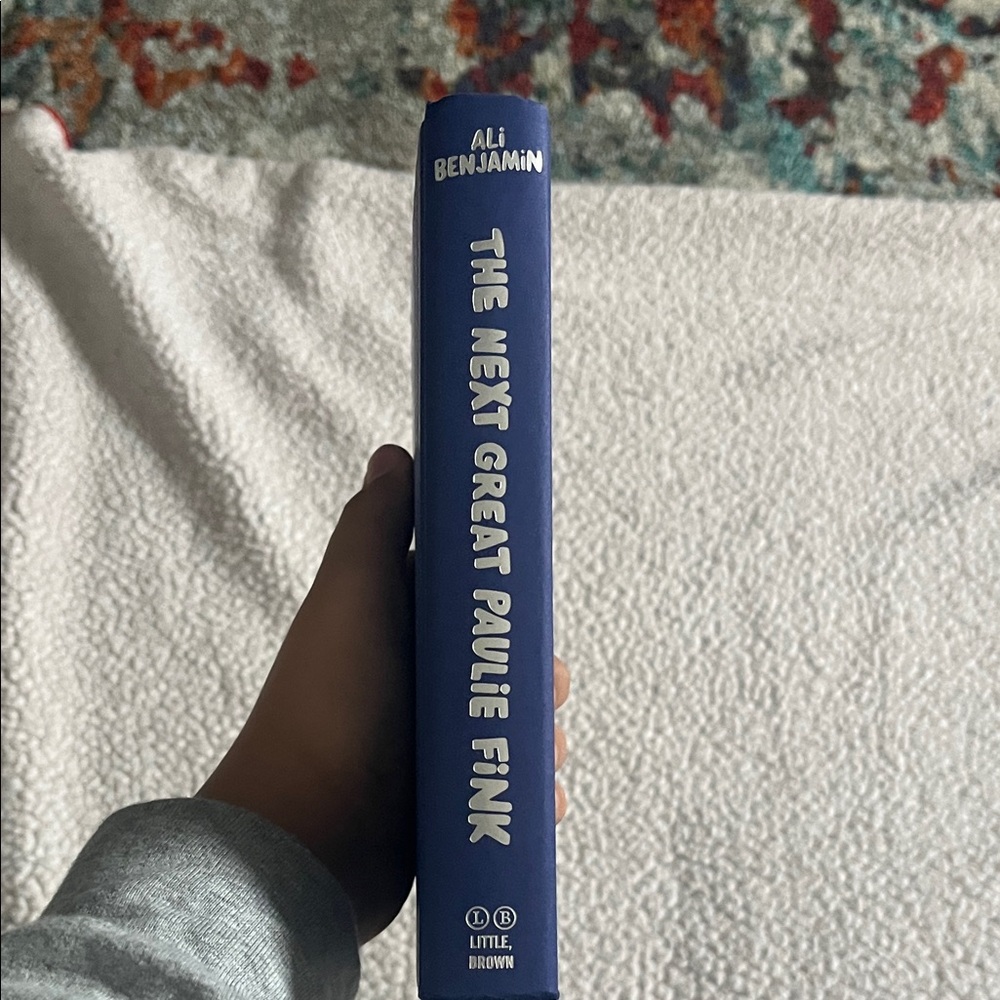 The Next Great Paulie Fink Hardcover Book by Ali Benjamin